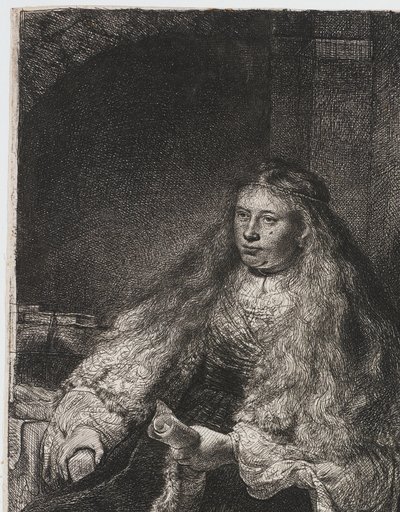 La gran novia judía de Rembrandt van Rijn