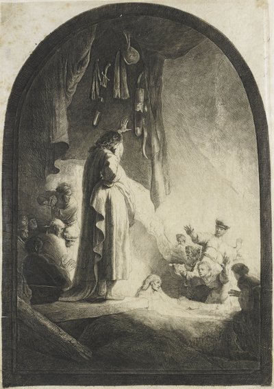 La resurrección de Lázaro: el plato más grande de Rembrandt van Rijn