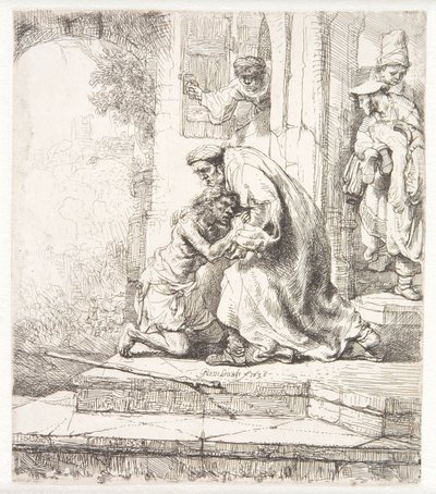 El regreso del hijo pródigo de Rembrandt van Rijn