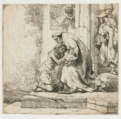 El regreso del hijo pródigo de Rembrandt van Rijn