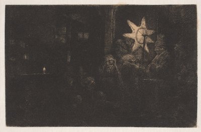 La estrella de los reyes: una obra nocturna de Rembrandt van Rijn