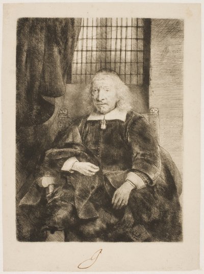 Los músicos ambulantes de Rembrandt van Rijn