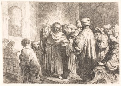 El Tributo de Rembrandt van Rijn