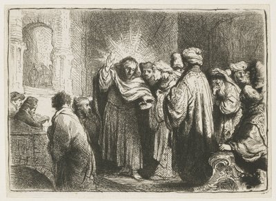 El dinero del homenaje de Rembrandt van Rijn
