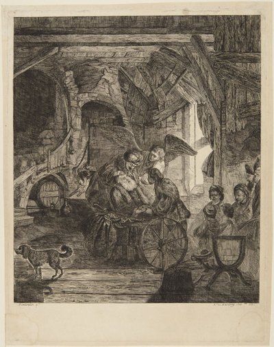 Tobías recuperando la vista de Rembrandt van Rijn