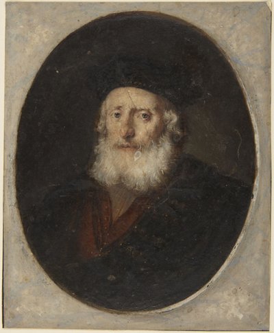 Anciano con toque de Rembrandt van Rijn