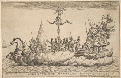 Asterion, de la serie Vasijas de los Argonautas para la celebración de la boda de Cosimo..., 1608 de Remigio Cantagallina