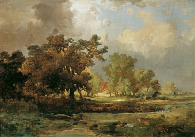 Motiv de Oosterhout en Holanda de Remigius Adrianus van Haanen