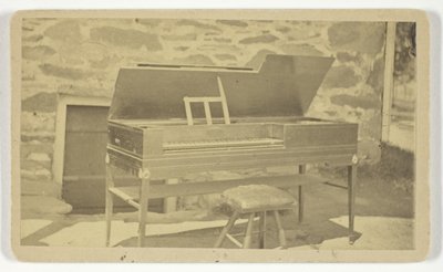 Piano en el cuartel general de Washington (Newburgh, NY) de Remillard