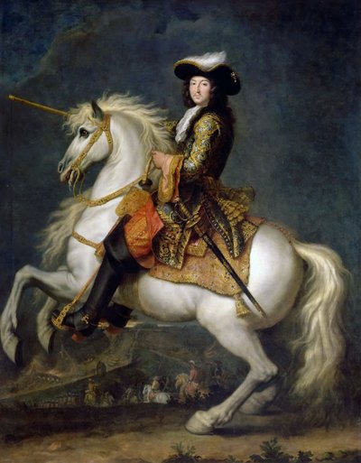 Retrato ecuestre de Luis XIV 1638-1715 de René Antoine Houasse