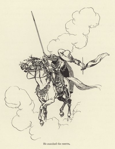 Él arrebató la roseta de René Bull