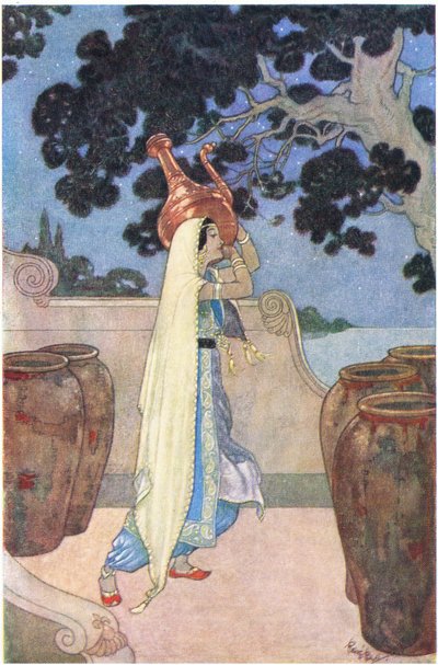 Morgiana y su tetera, años 1930 de René Bull