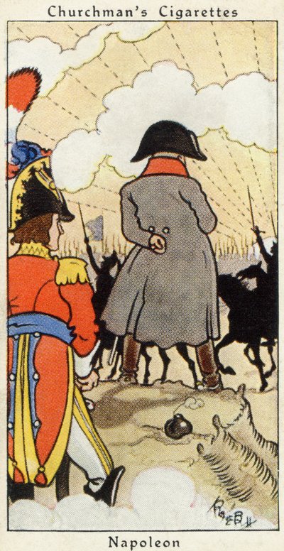 NAPOLEÓN Bonaparte - de pie de René Bull