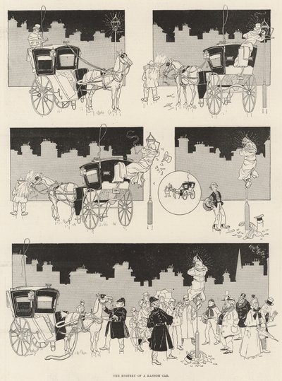 El misterio de un cabriolé de René Bull