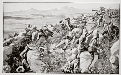 El Alivio de Ladysmith - La Última Carga en la Colina Hlangwane de René Bull