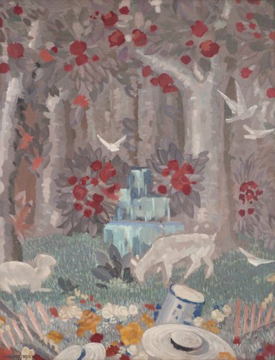 Panel decorativo (fragmento) de René Fontayne