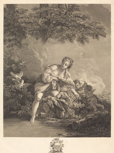 Venus y los amores de René Gaillard after François Boucher