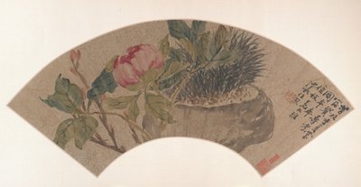 Peonía, siglo XIX de Ren Xiong