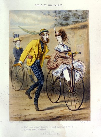 Una Draisienne de Renard Jules Draner