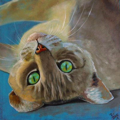 Felicidad de Gato de Renate Dohr