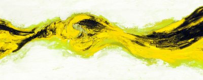 Remolino amarillo dinámico de Renate Holzner