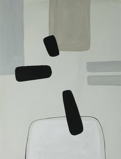 Formas minimalistas flotantes de Renate Holzner