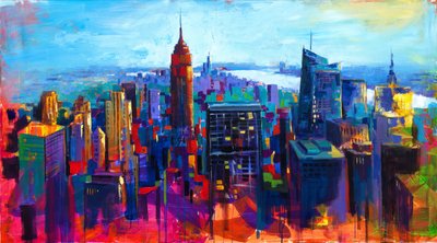 La vibrante ciudad de Nueva York de Renate Holzner