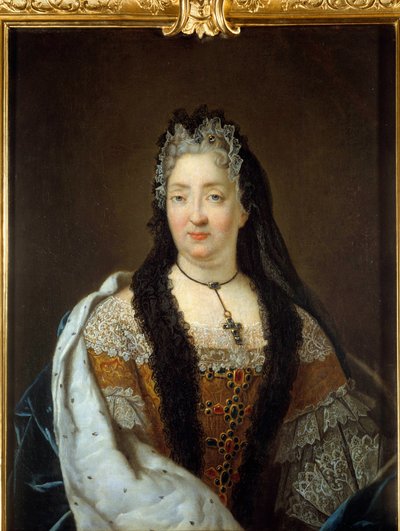 Retrato de Anne Marie de La Tremoille, Princesa de los Ursinos de René Antoine Houasse