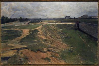 Vista del Fuerte de Vanves, hacia 1880 (óleo sobre lienzo) de Rene Billotte