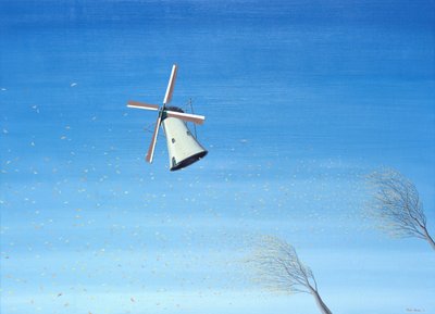 Otoño en Holanda, 2001, Óleo sobre lienzo de Rene Boin
