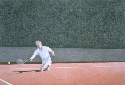Tenis de grava de Rene Boin