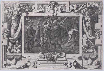 Medea embarca con Jason, 1563 de Rene Boyvin