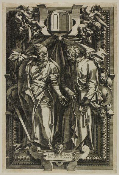 San Pablo y San Pedro de Rene Boyvin