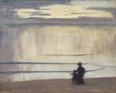 Entre Chien et Loup, c.1910 (óleo sobre tabla) de René François Xavier Prinet