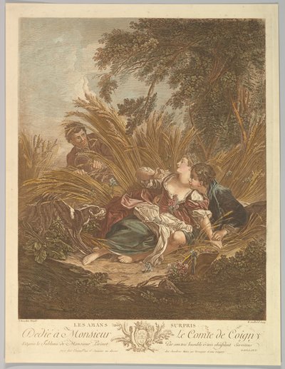 Los amantes sorprendidos de Rene Gaillard