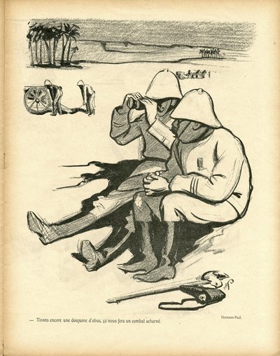Ilustración de Hermann-Paul en El Pato Salvaje de Rene George Hermann Paul