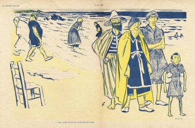 Ilustración de Hermann-Paul en El Pato Salvaje de Rene George Hermann Paul