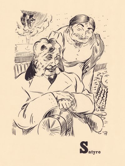S como Sátiro de Rene George Hermann Paul