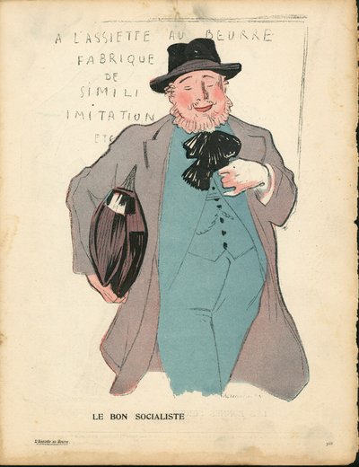 The Butter Plate, número 231, Satírico en colores de Rene George Hermann Paul