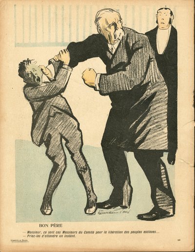 The Butter Plate, número 236, Satírico en colores de Rene George Hermann Paul