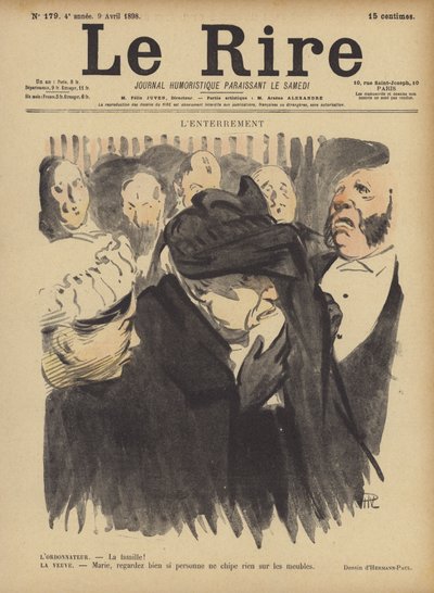 Ilustración para Le Rire de Rene George Hermann Paul