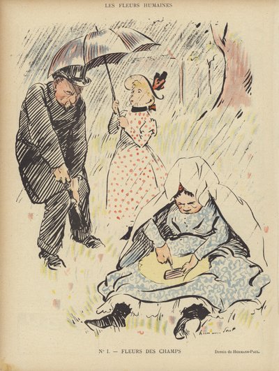 Ilustración para Le Rire de Rene George Hermann Paul