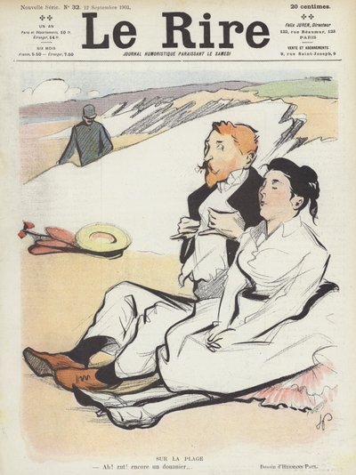 Ilustración para Le Rire de Rene George Hermann Paul