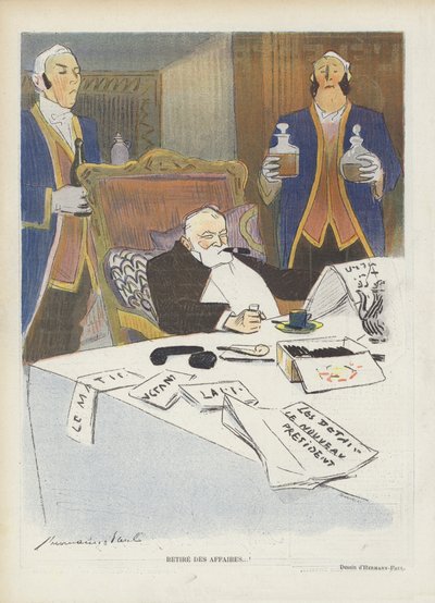 Ilustración para Le Rire de Rene George Hermann Paul