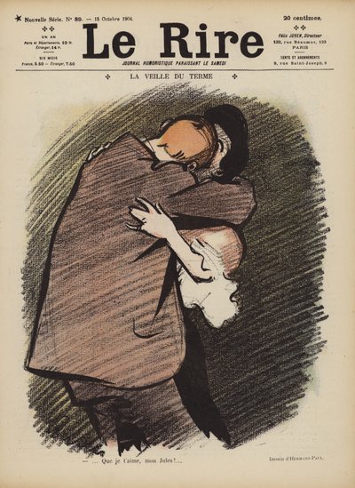 Ilustración para Le Rire de Rene George Hermann Paul