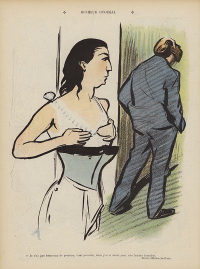 Ilustración para Le Rire de Rene George Hermann Paul