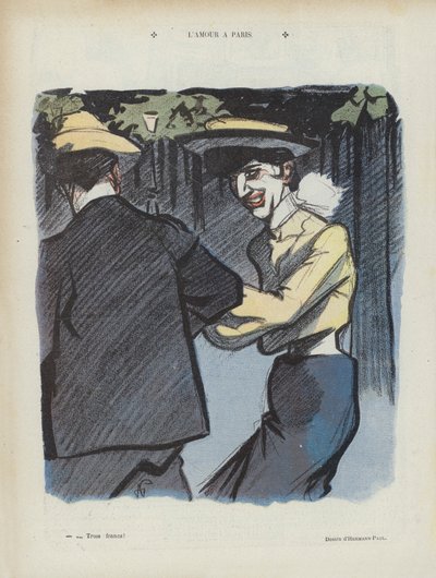 Prostitución - Ilustración para Le Rire, 27 de mayo de 1905 (litografía) de Rene George Hermann Paul