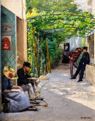 El Hotel-Restaurante Fournaise de Rene Joseph Gilbert