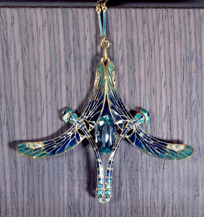 Art Nouveau: colgante 