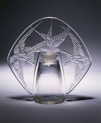 Bouchon Trois Hirondelles No. 496, c.1920 de Rene Jules Lalique